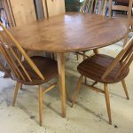 Ercol Table and chairs. Dining Set chairs table