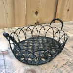 Metal Baskets from arkvintage Camberley Surrey store shop buy beautifully made from metal, and come in 4 sizes.