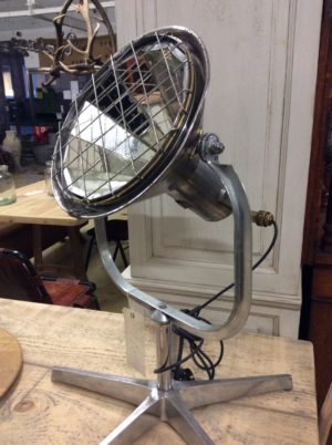 metal industrial vintage light