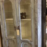 vintage painted cabinet cupboard