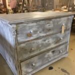 chest of draws, vintage, painted