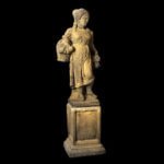 statuary stone garden spring 4seasons vintage style