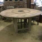 reclamation, table, cable drum