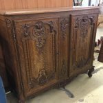 Sideboard, vintage French oak.