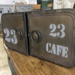 Industrial Style Metal Cabinet