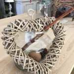 Rattan Wicker Hearts, beautiful decoration items.