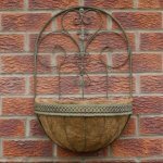 Wall Planter With Liner garden metal online and in store Camberley Surrey